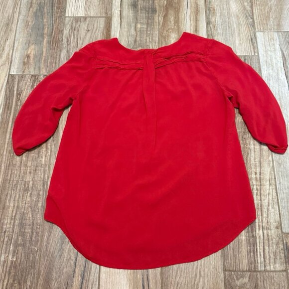 Anthropologie Maeve Charleston Henley Blouse - Picture 4 of 4